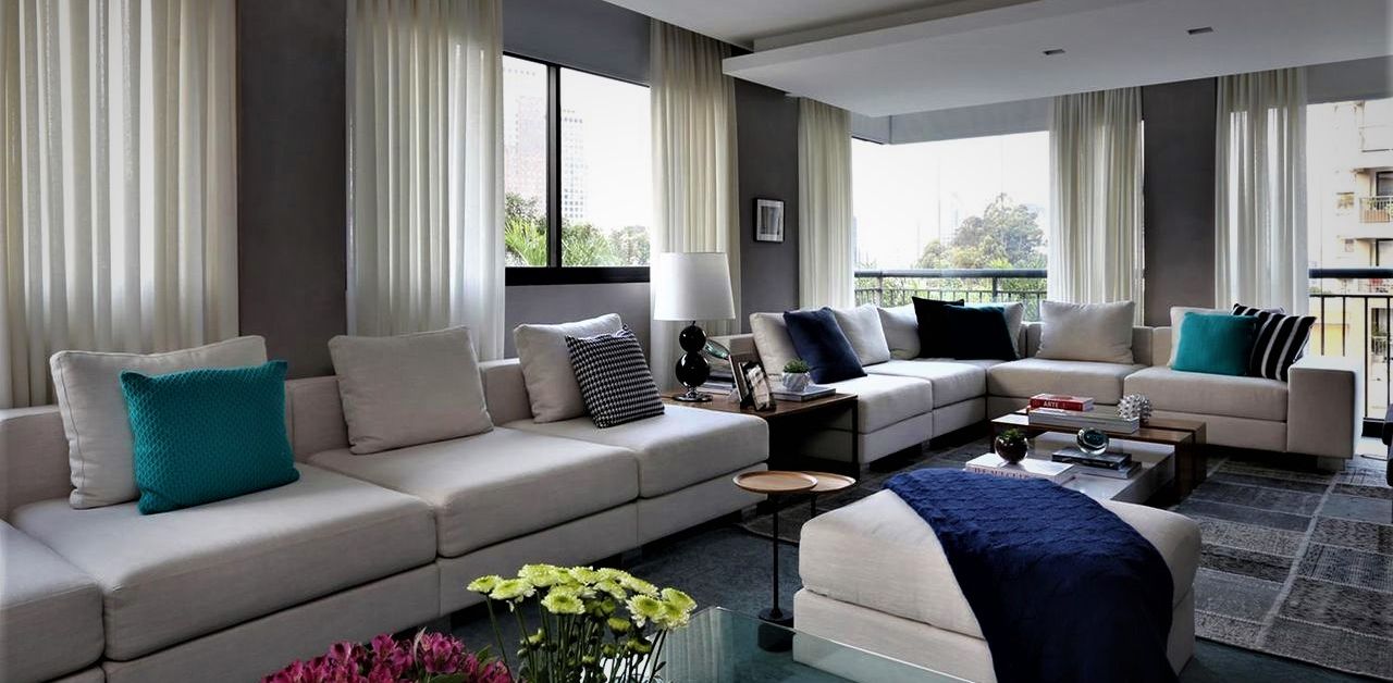 Rosi Barcelos Arquitetura Niterói - Puff na decoração