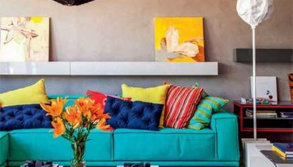 Rosi Barcelos Arquitetura Niterói - Almofada na decoração
